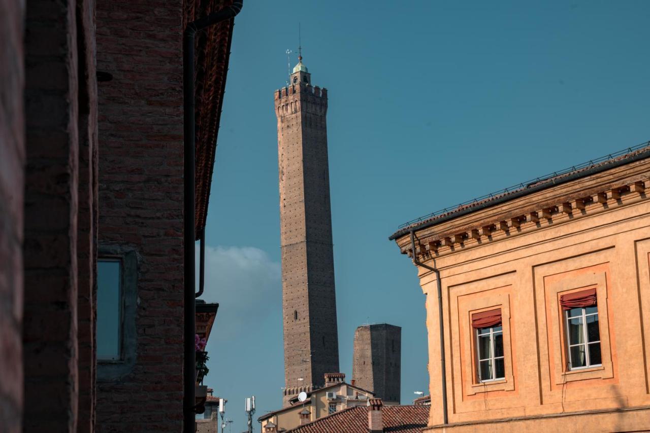 Piazza Santo Stefano Con Vista Appartement Bologna Buitenkant foto