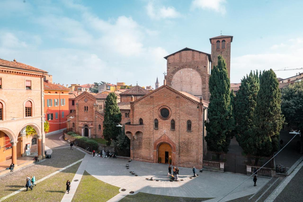 Piazza Santo Stefano Con Vista Appartement Bologna Buitenkant foto